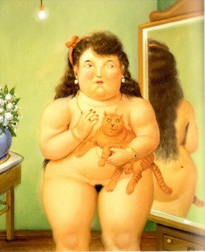 Fernando Botero Painting - El Ateneo Fernando Botero